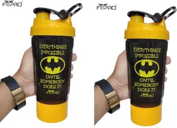     			FitPro Plastic Yellow 500 mL Shaker ( Pack of 1 )