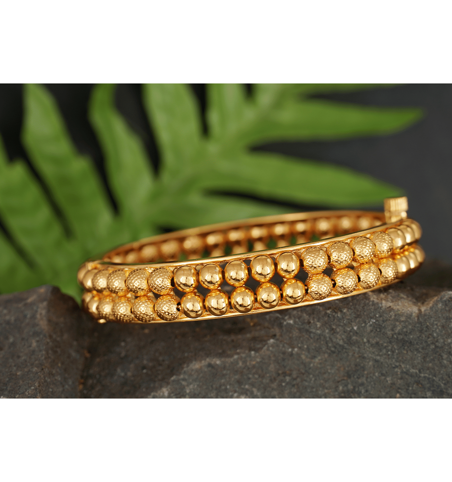 JFL - Jewellery For Less Gold Kada ( Pack of 1 ) - Bangles & Bracelets | Buy online on ZillyBuy