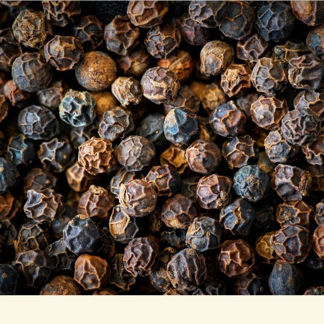     			KCM HYPER Spices: Black Pepper (Whole Kali Mirch) 50g – Eco-Pouch 50 gm