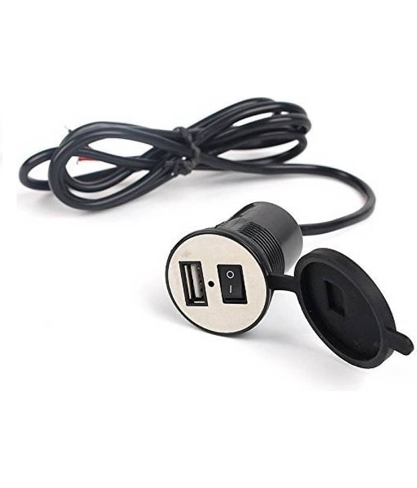 Honda All Bike Model Black USB Bike Charger