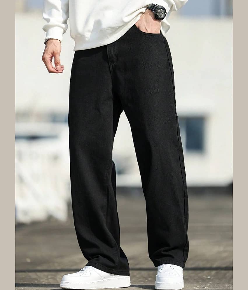 Niffer Fashion Basic Men's Jeans - Black ( Pack of 1 ) - Jeans | Buy online on ZillyBuy