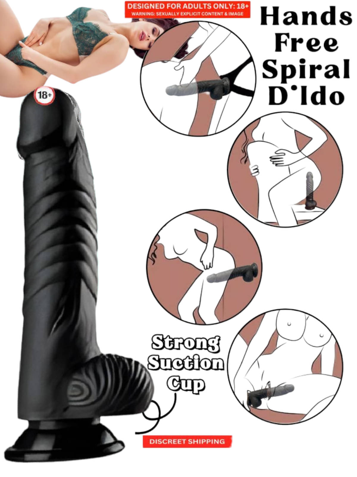 Premium Quality Realistic, Suction Base 7.5 Inch Black African Big Dildo For Sexy Women Pussy FREE LUBE BY Bluemoon ( LOW PRICE SEX TOYS ) Premium Quality Realistic, Suction Base 7.5 Inch Black African Big Dildo For Sexy Women Pussy FREE LUBE BY Bluemoon ( LOW PRICE SEX TOYS )