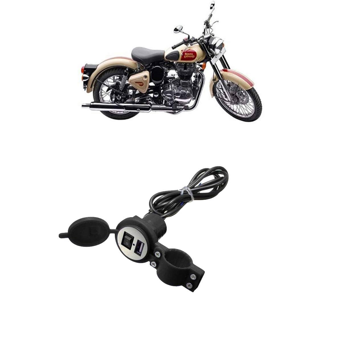 Waterproof Bike USB Mobile Battery Charger for All Bikes