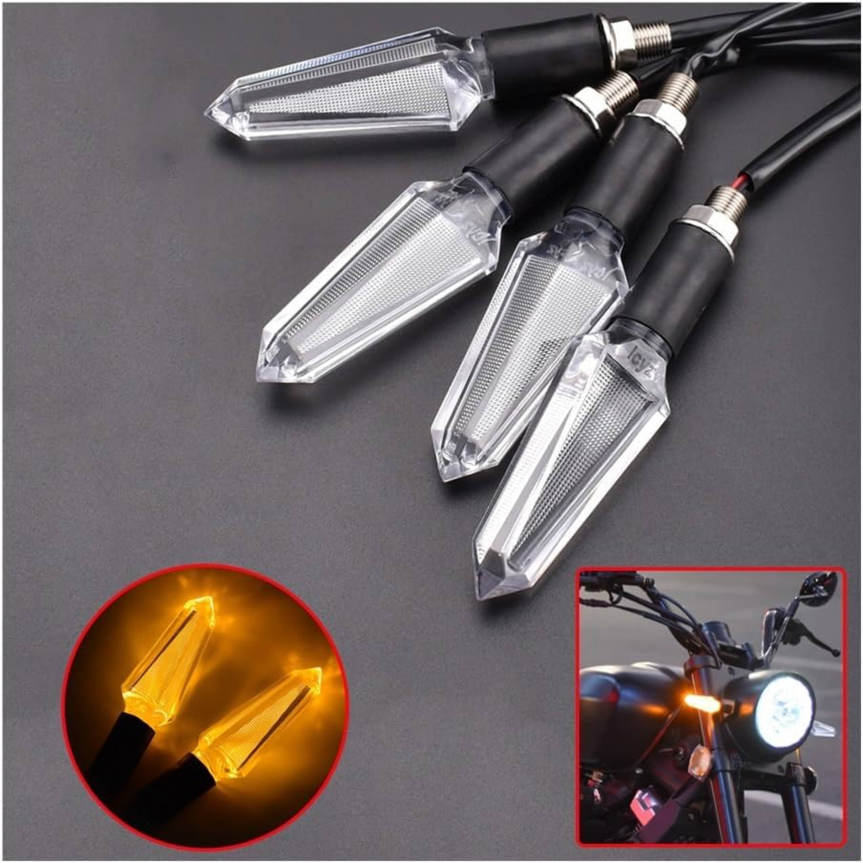     			AKSMIT Front Bike Indicator For Two Wheelers