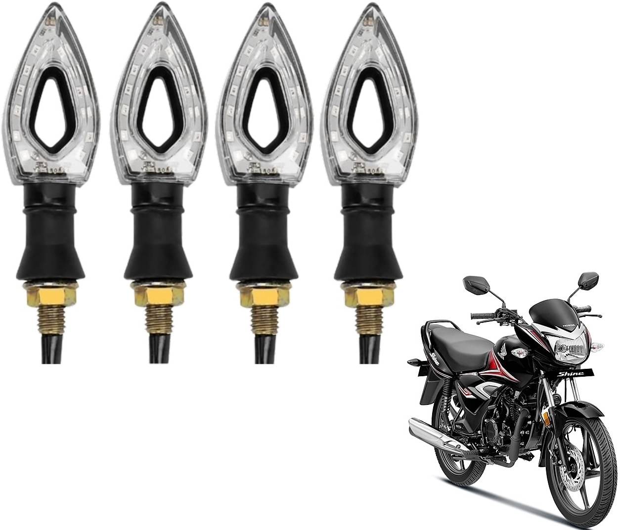 AKSMIT Front Bike Indicator For Two Wheelers     			AKSMIT Front Bike Indicator For Two Wheelers