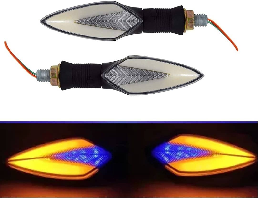 AKSMIT Front Bike Indicator For Two Wheelers