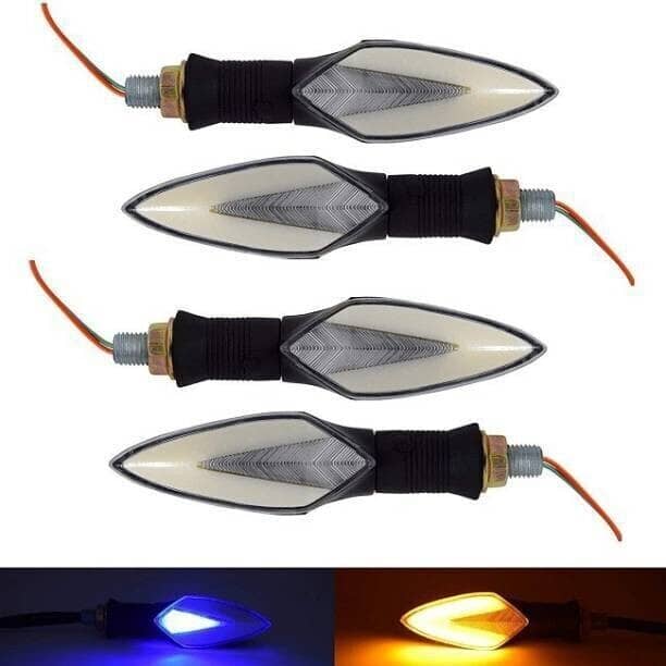 AKSMIT Front Bike Indicator For Two Wheelers