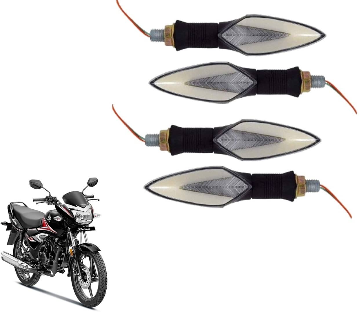 AKSMIT Front Bike Indicator For Two Wheelers