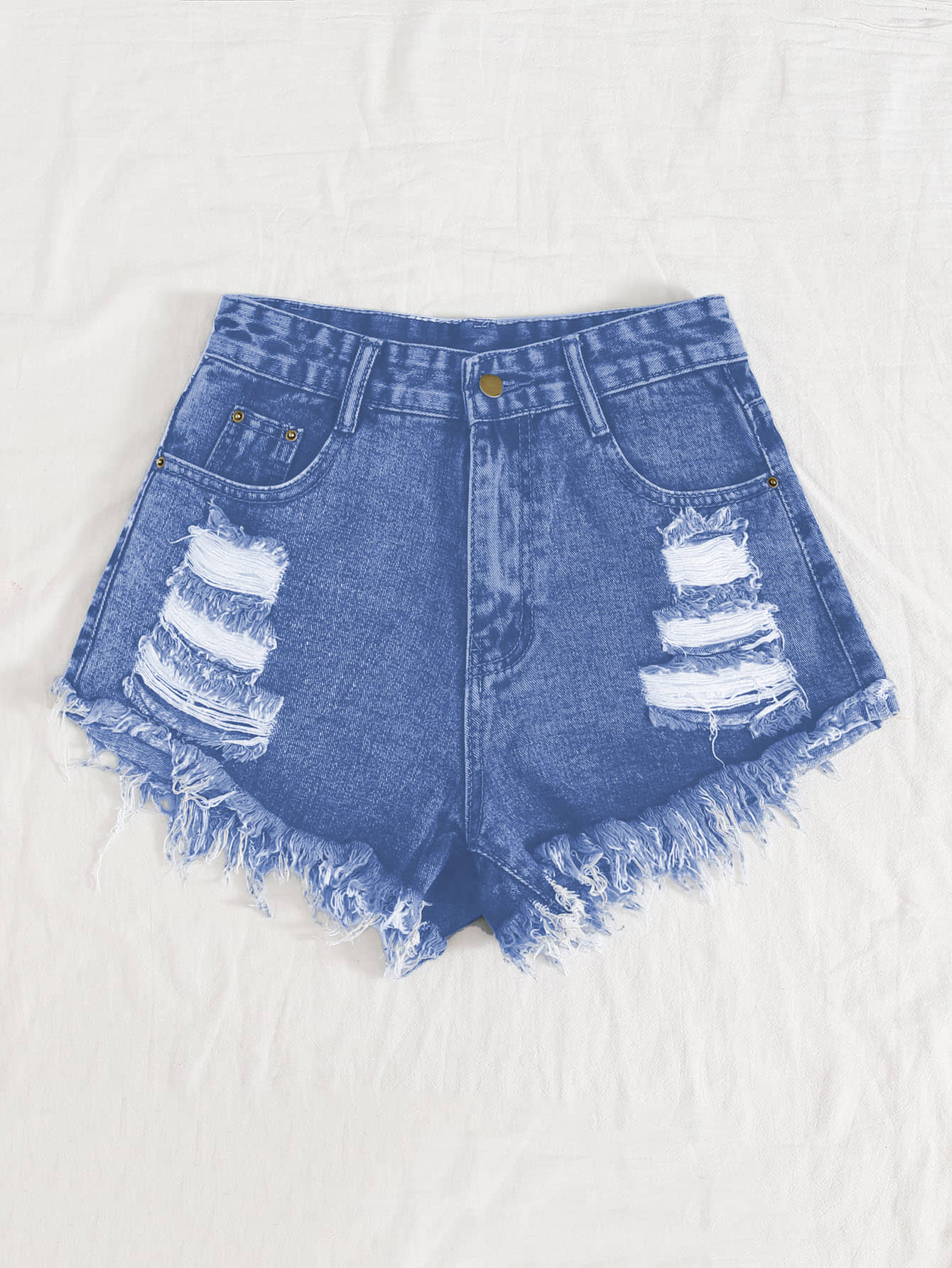 Aahwan Denim Hot Pants - Black Single