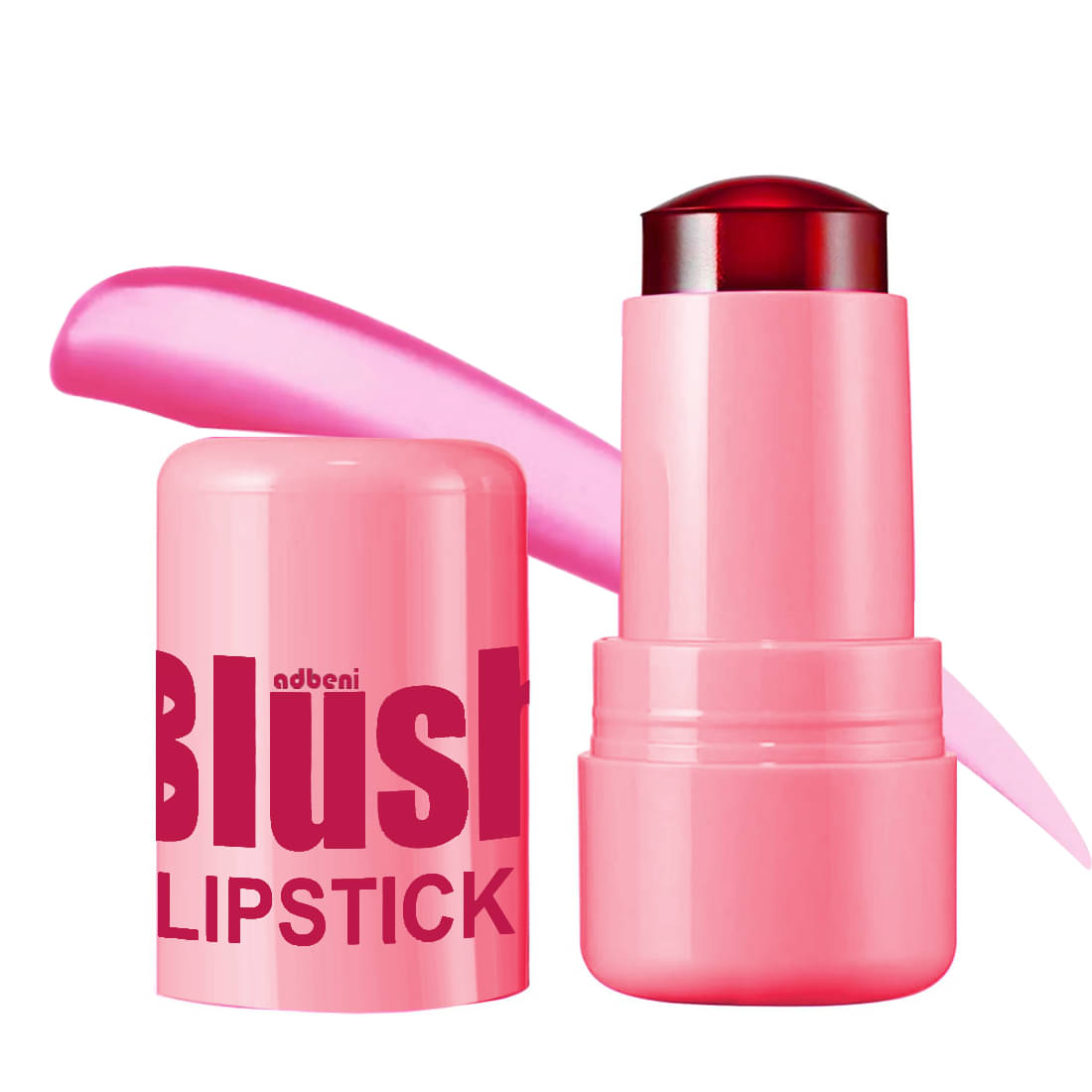     			Adbeni 3in 1 Eyes, Cheeks & Lips Jelly Stick Blush Shade-01 (1pc) Mauve 33 g