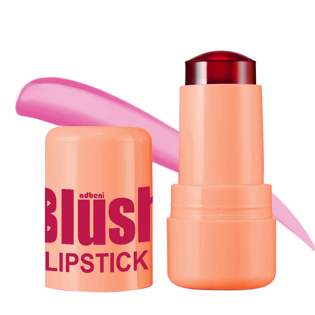     			Adbeni 3in1 Eyes, Lips & Cheeks Jelly Stick Blush Shade-06 Rouge 33 g