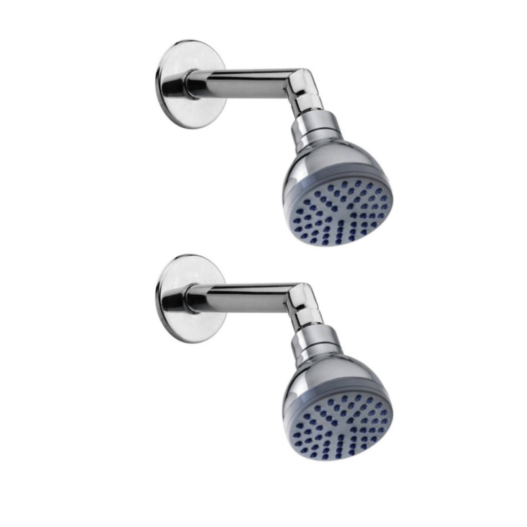 BATHONIX 3"Inch Blue Nozzle Shower with 7" SS Arm Plastic (ABS) Overhead Shower BATHONIX 3"Inch Blue Nozzle Shower with 7" SS Arm Plastic (ABS) Overhead Shower
