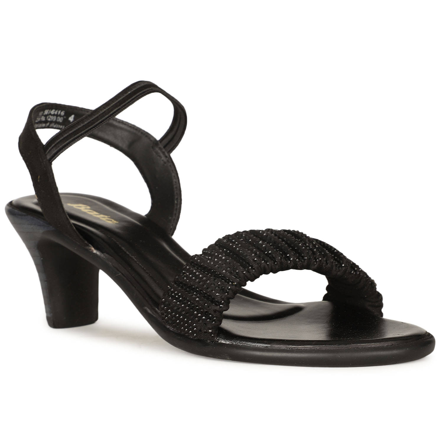 Bata Black Floater Sandals Bata Black Floater Sandals