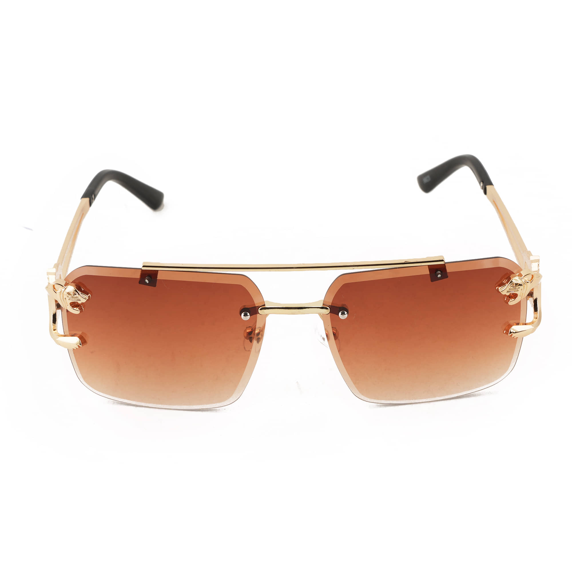 Bayberry Gold Oversized Sunglasses ( Pack of 1 ) - Sunglasses | Buy online on ZillyBuy