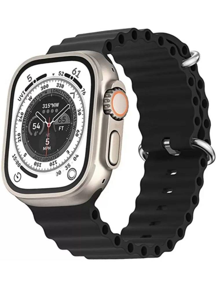ENTROK AMOLED BT Calling Smart Watch with Rubber Strap Upto 1-2 days Backup ( Black ) ENTROK AMOLED BT Calling Smart Watch with Rubber Strap Upto 1-2 days Backup ( Black )