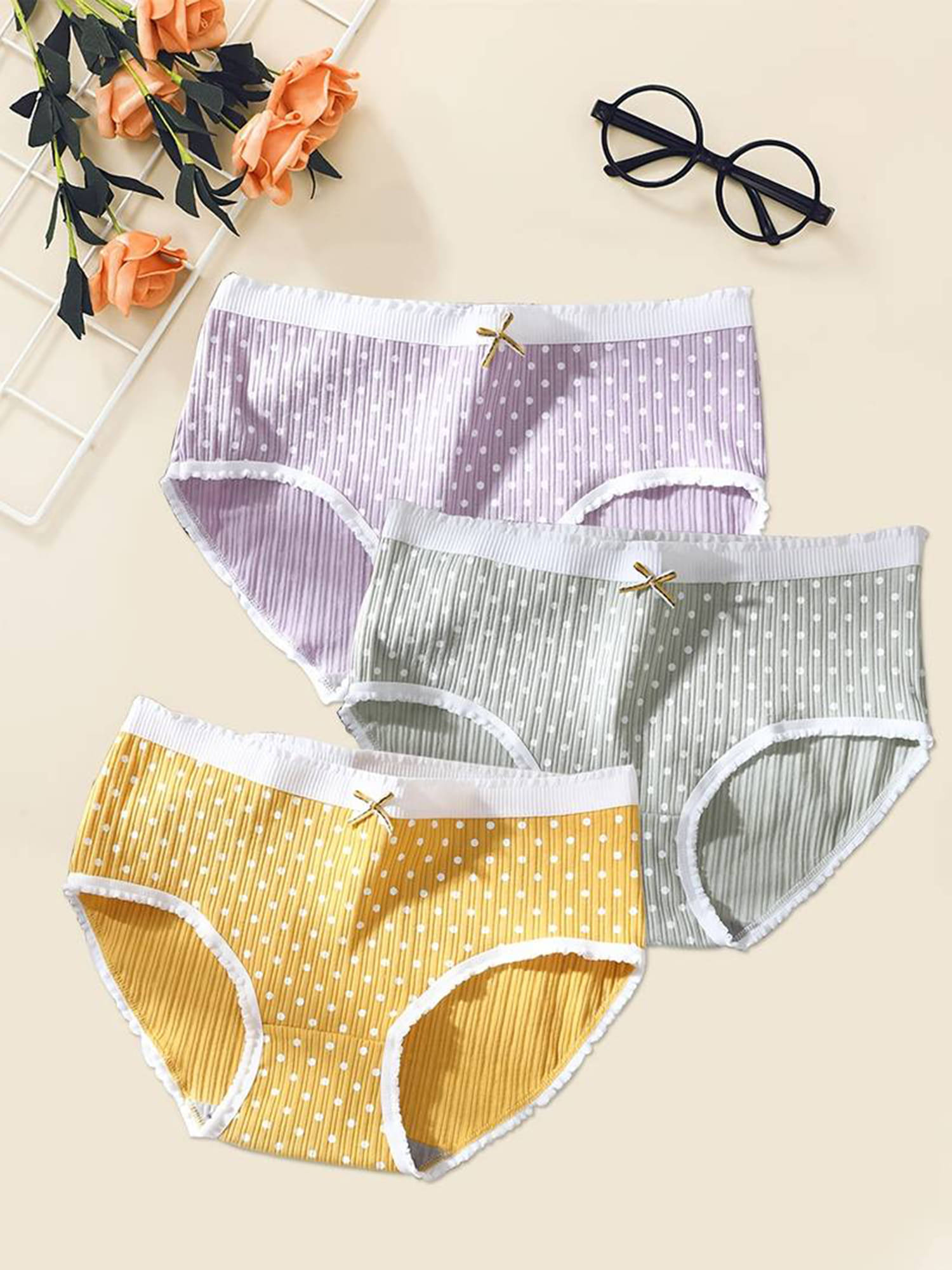 Flenzy Pack of 3 Nylon Hipster For Women ( Multicolor6 )     			Flenzy Pack of 3 Nylon Hipster For Women ( Multicolor6 )