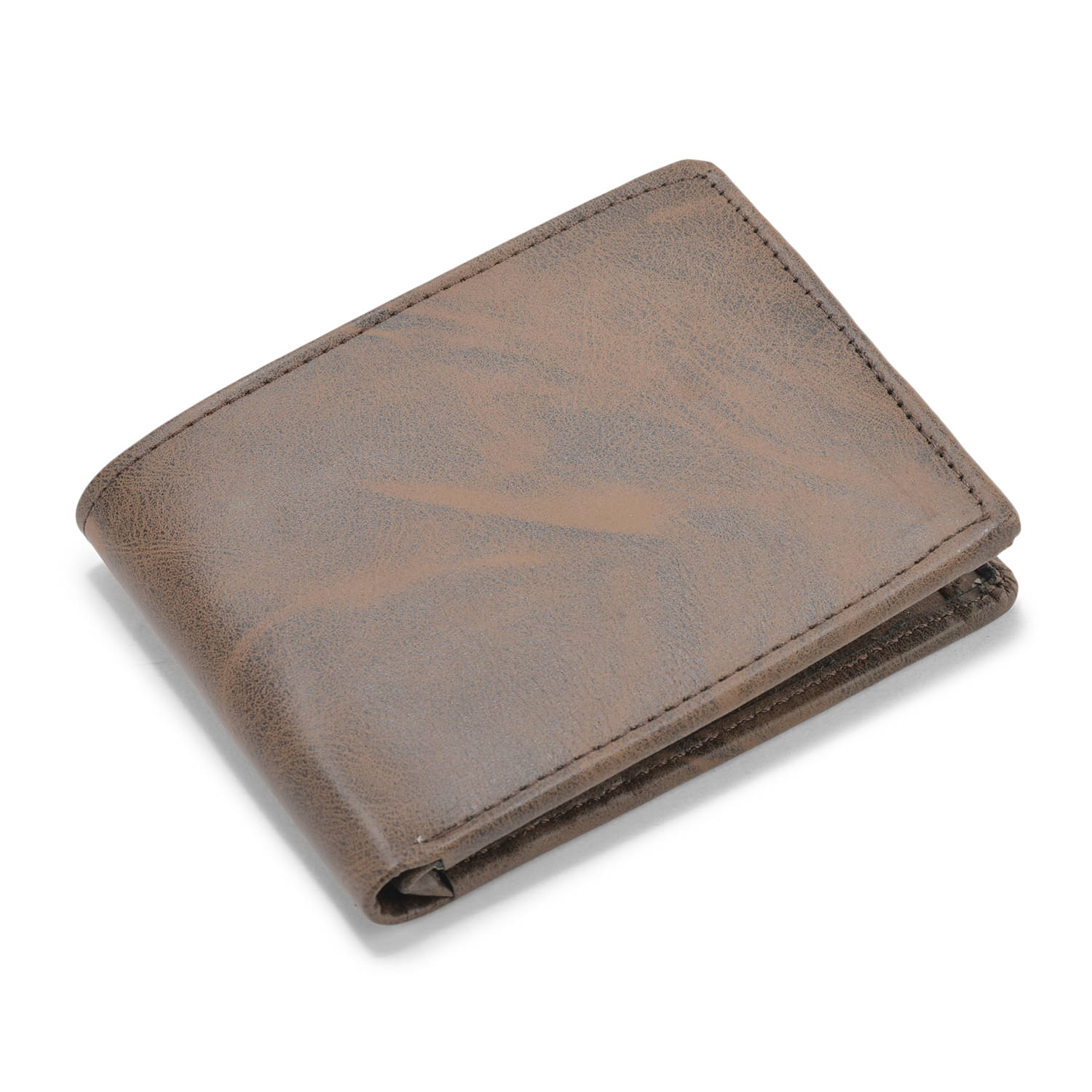     			Flingo Leather Self Design Men's Regular Wallet With 5 Slots For Card ( Brown , Pack of 1 )
