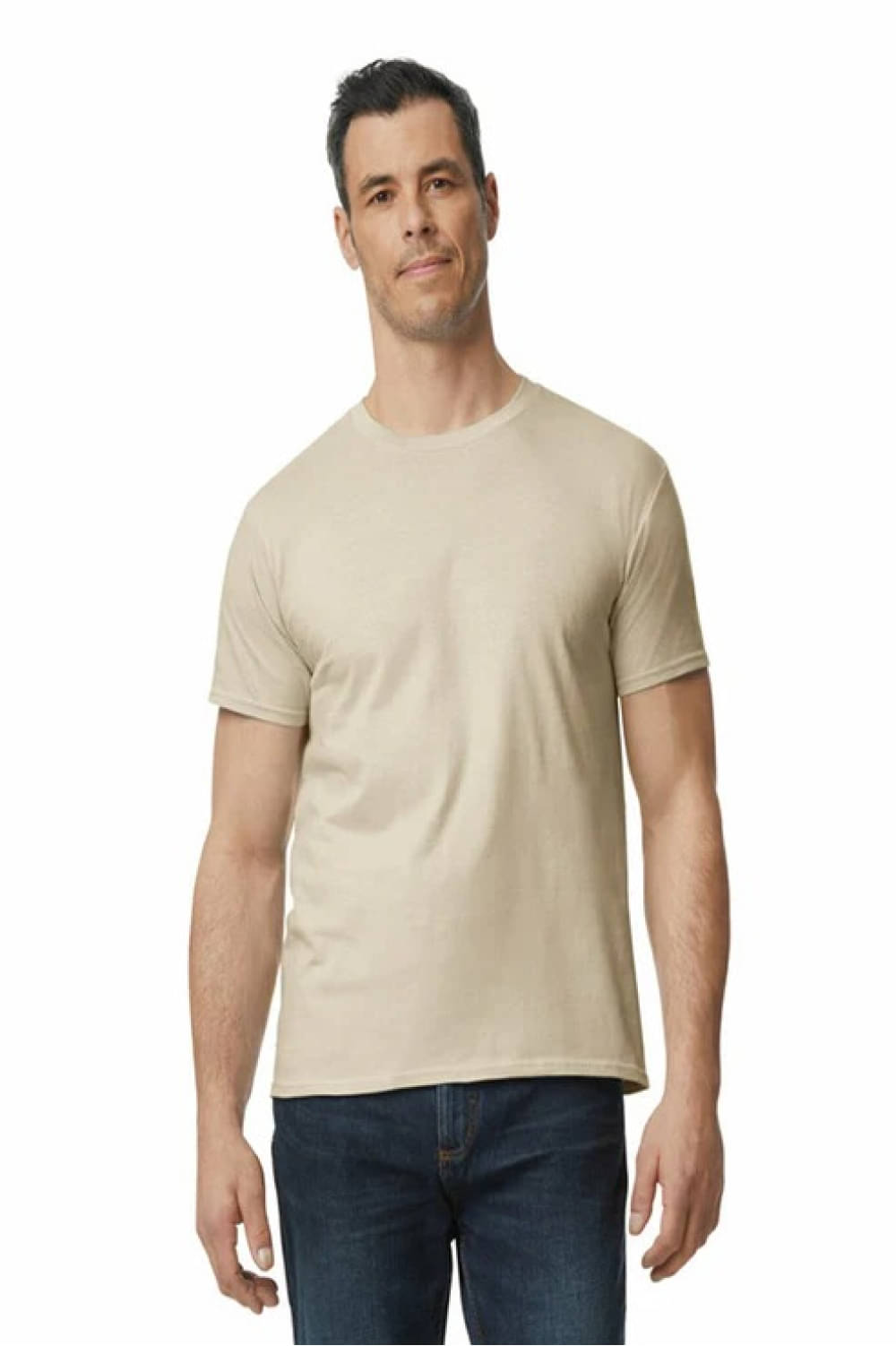 Gildan Cotton Regular Fit Solid Half Sleeves Men's Round T-Shirt - Light Pink ( Pack of 1 ) Gildan Cotton Regular Fit Solid Half Sleeves Men's Round T-Shirt - Light Pink ( Pack of 1 )