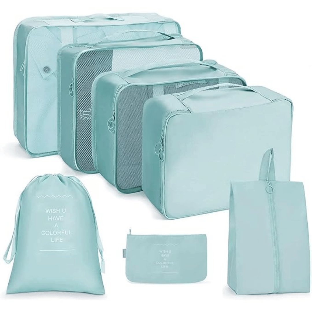 ItsApna Blue luggage Organizer