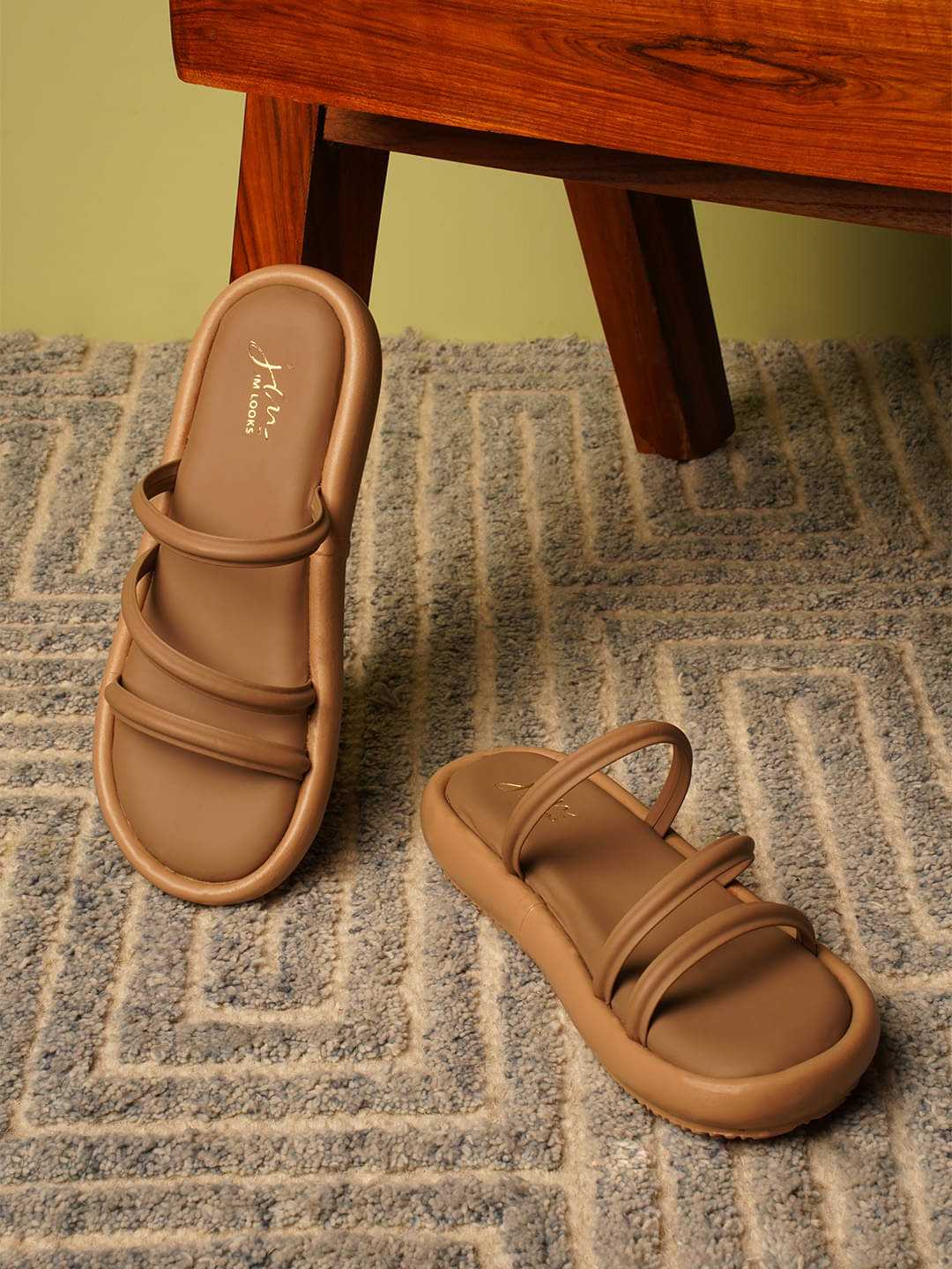 JM Looks Beige Women's Flats JM Looks Beige Women's Flats