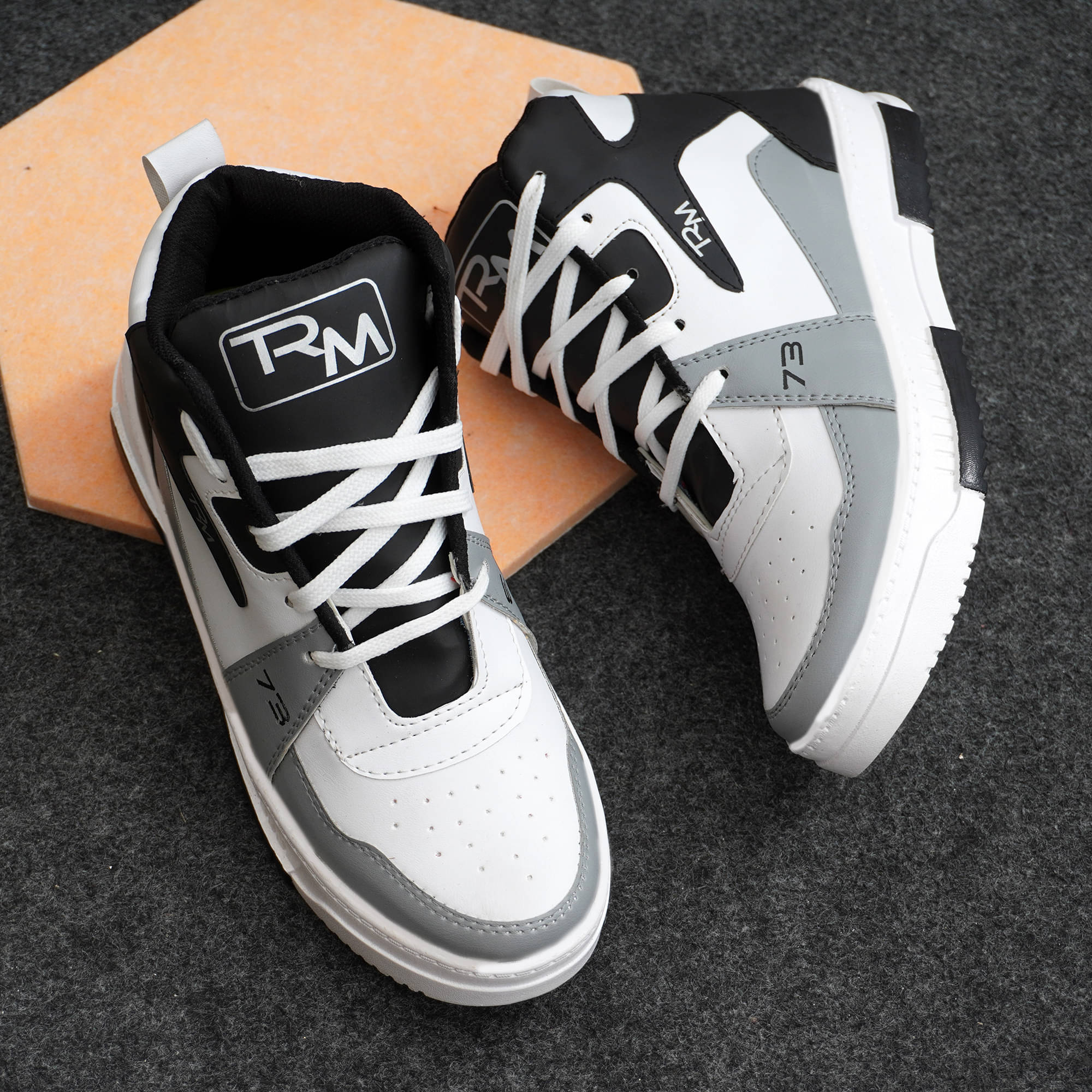     			Kriton Grey Men's Lifestyle Shoes