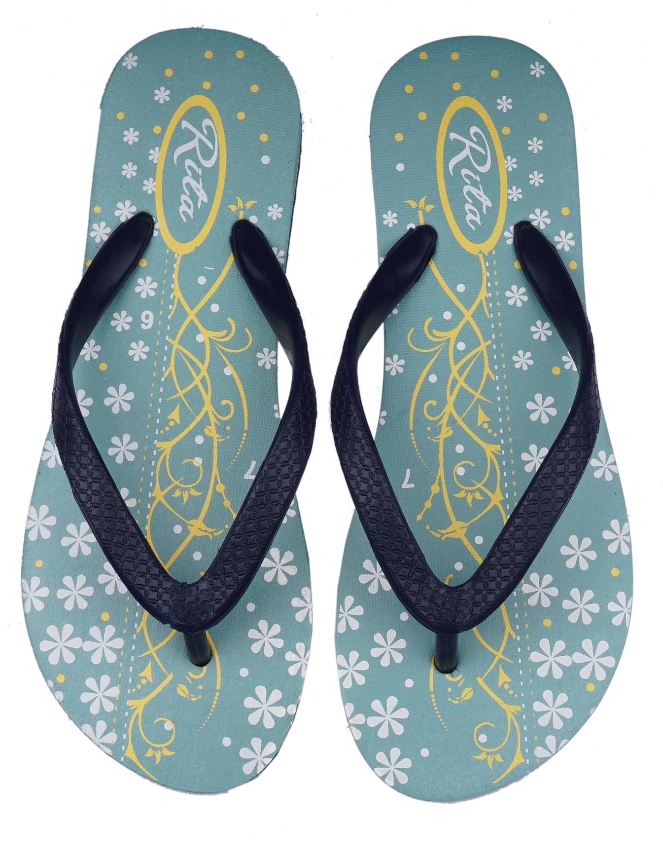     			METAMORPH X RITA Turquoise Women's Daily Slipper