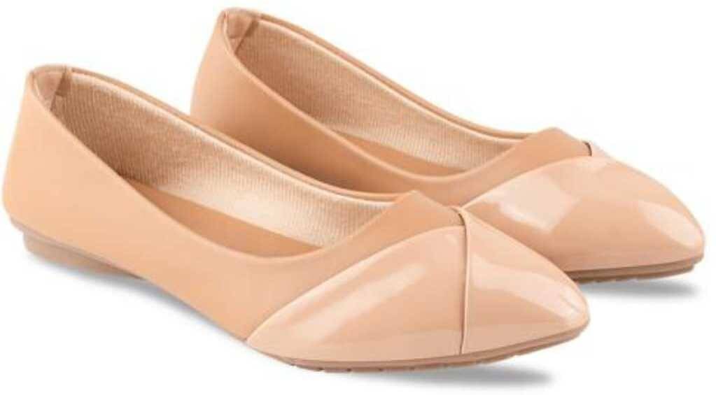     			Moonwalk Peach Women's Casual Ballerinas