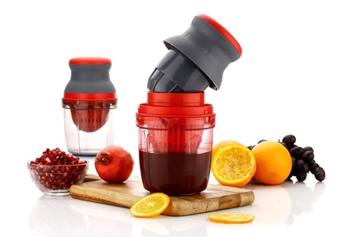     			analog kichenware Plastic Red Manual Juicer ( Pack of 1 )