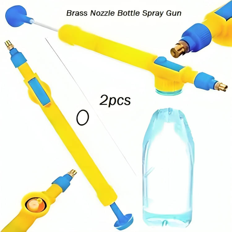     			dust n shine Brass Nozzle Bottle Spray Gun Plastic(ABS) Health Faucet (Water Sprayer)