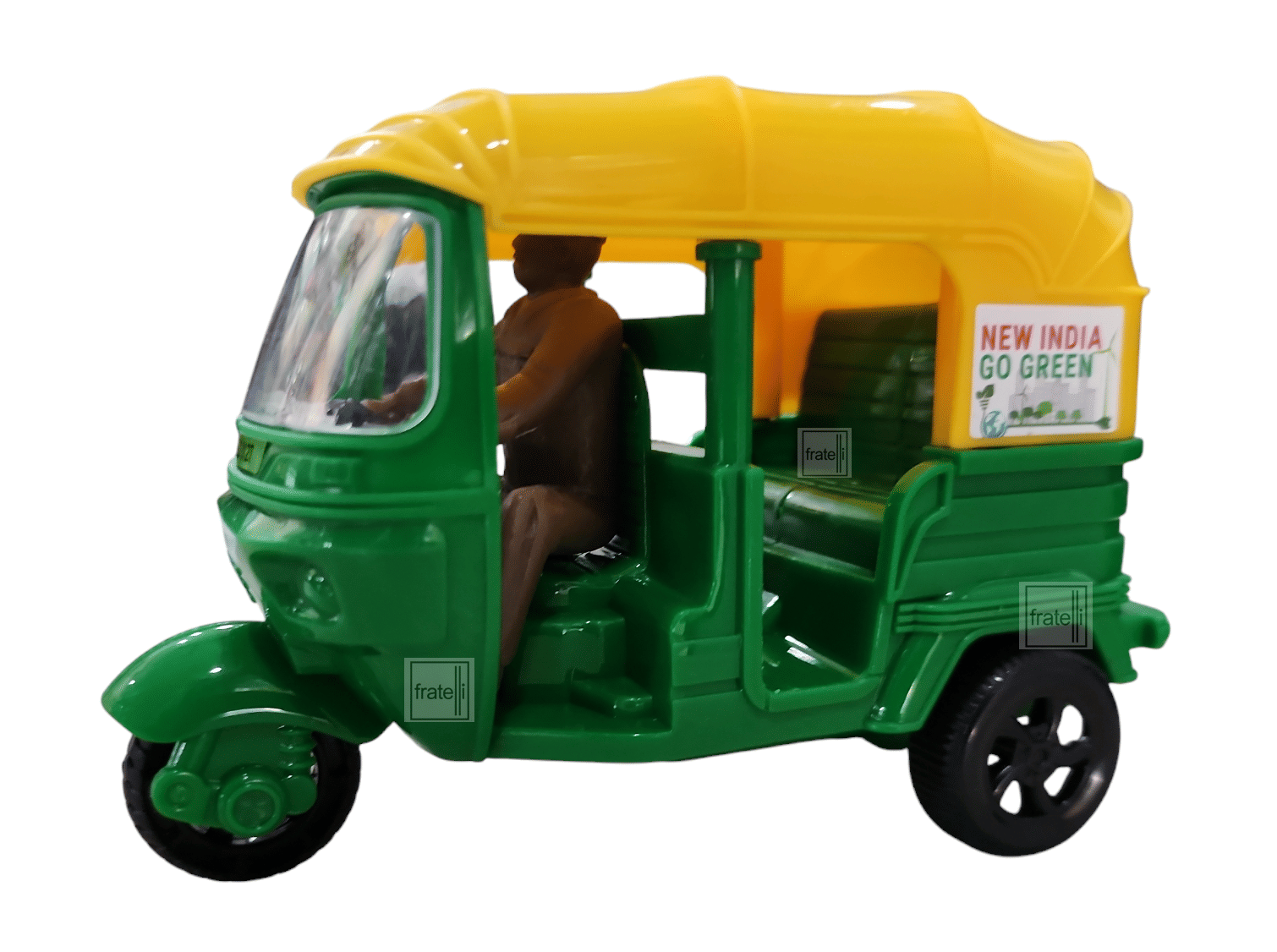 AUTO - Green Color friction Toy Big Size Toy for Kids with Pull and Push Function - MIX COLORS AUTO - Green Color friction Toy Big Size Toy for Kids with Pull and Push Function - MIX COLORS