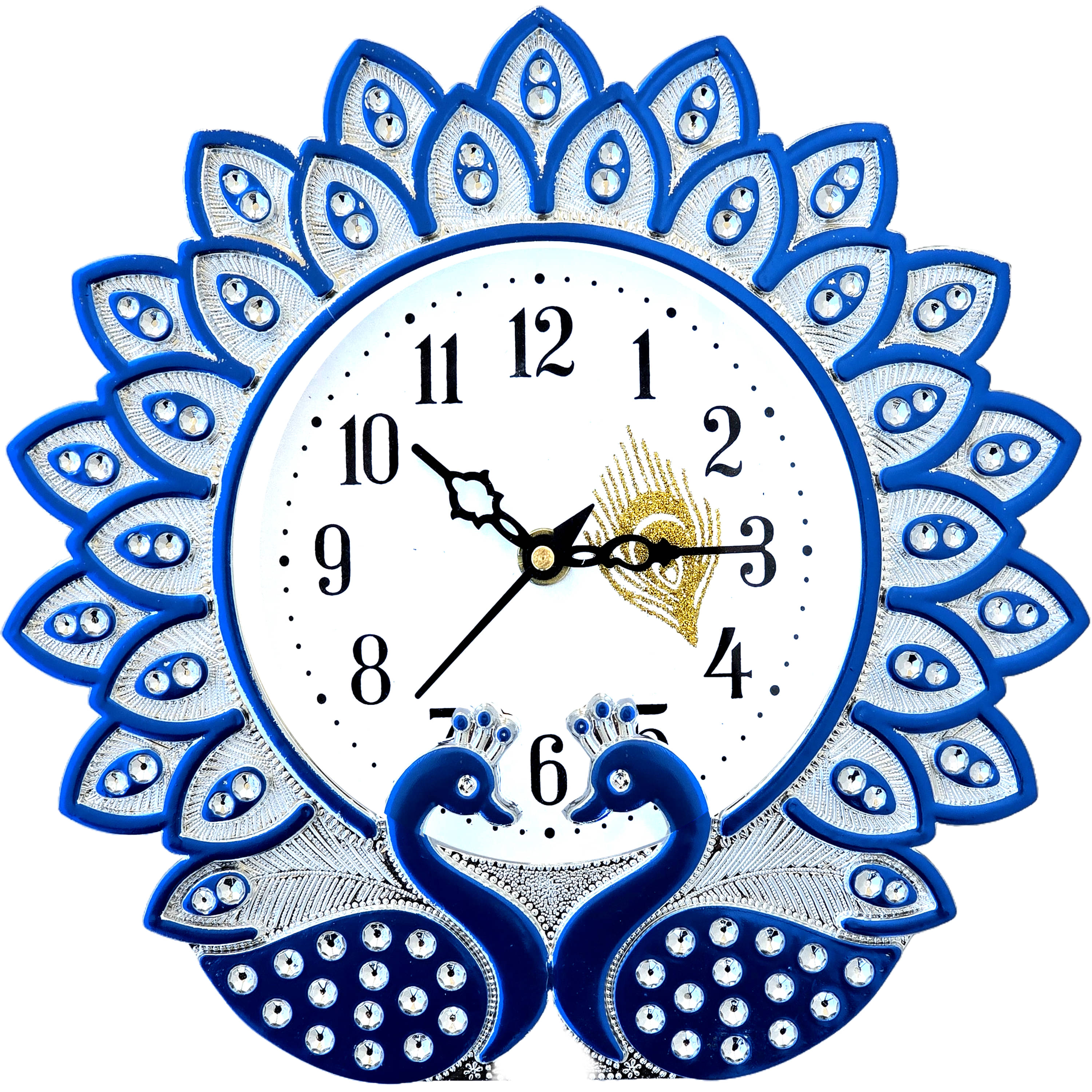     			GrabBasket Assymetric Analog Wall Clock