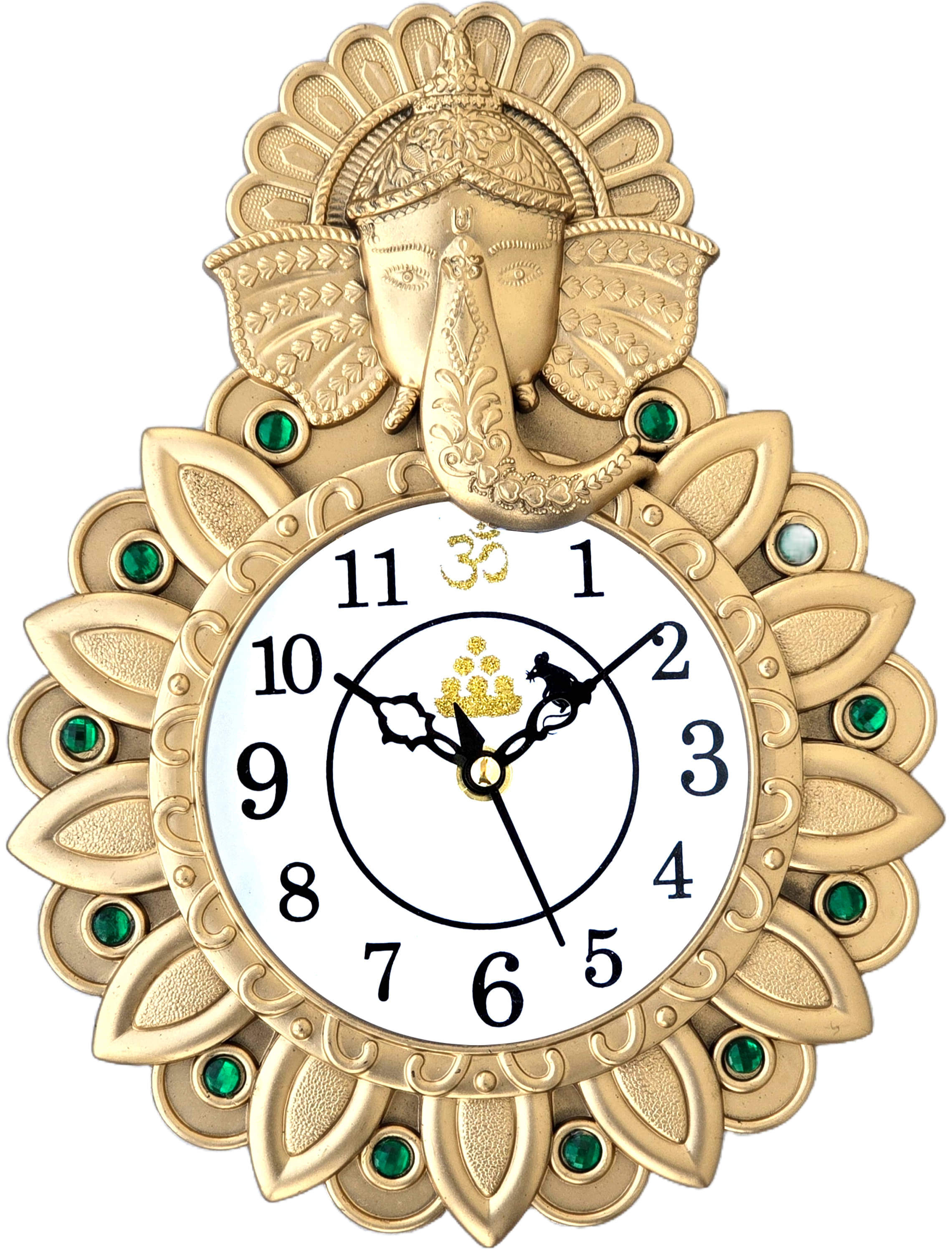     			GrabBasket Assymetric Analog Wall Clock