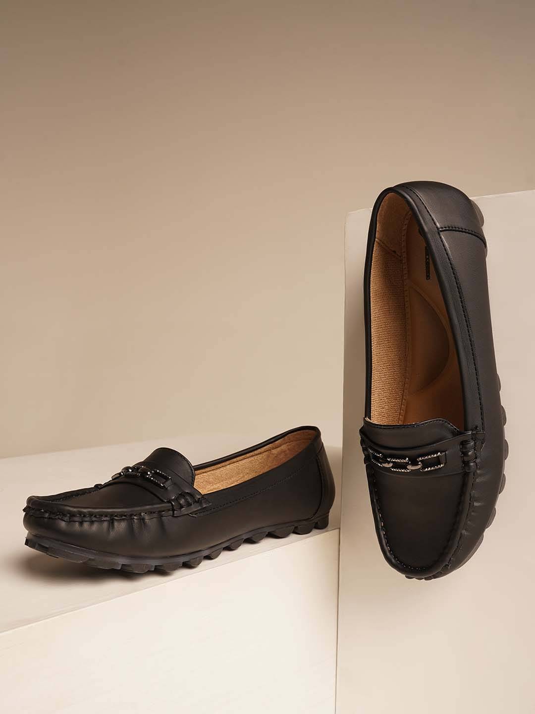     			JM Looks Black Women's Loafers
