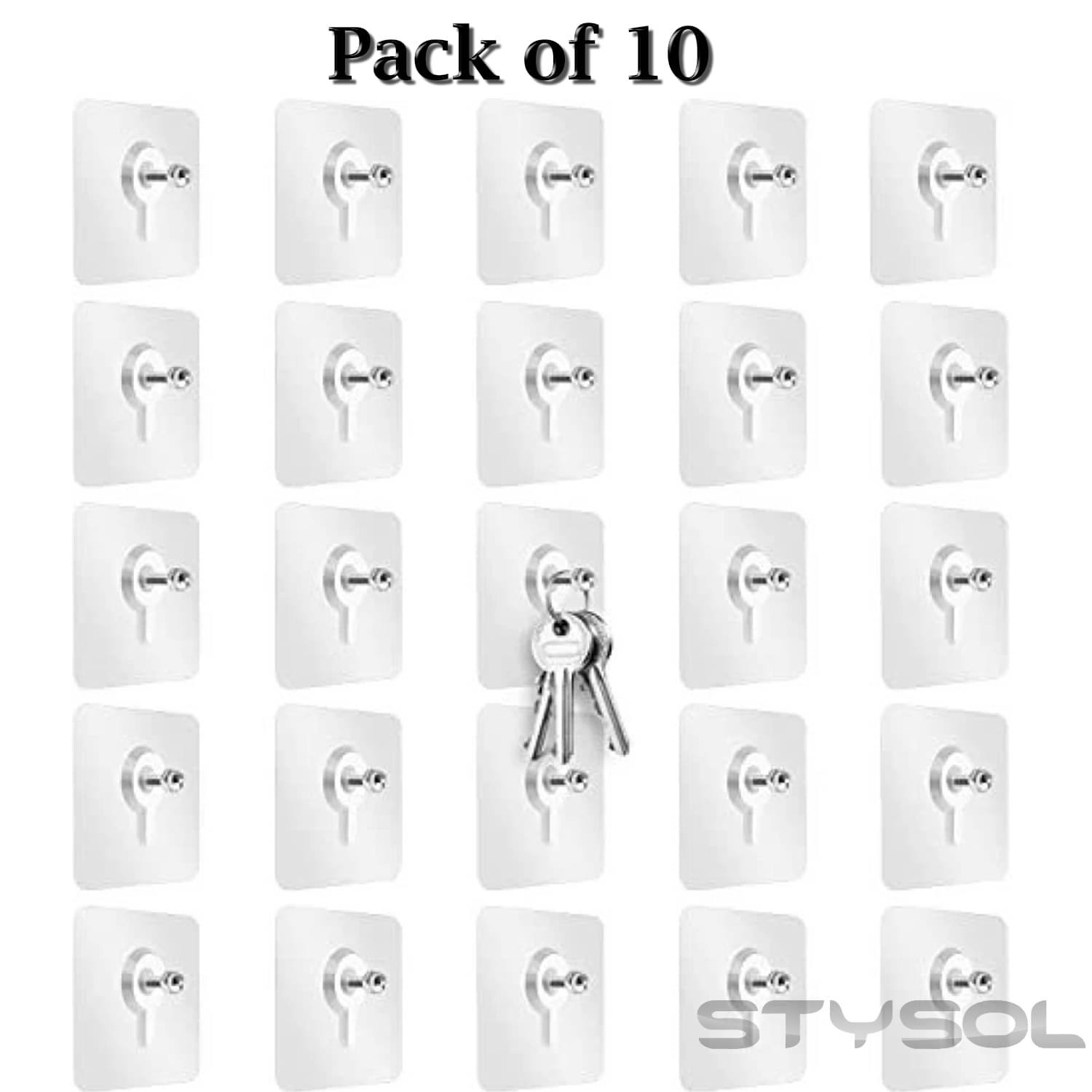     			Stysol Storage Stools ( Pack of 10 )