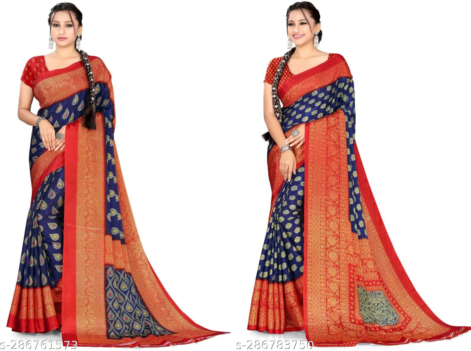 Vibhagyaa Crepe Printed Saree With Unstitched Blouse Piece ( Multicolor )     			Vibhagyaa Crepe Printed Saree With Unstitched Blouse Piece ( Multicolor )