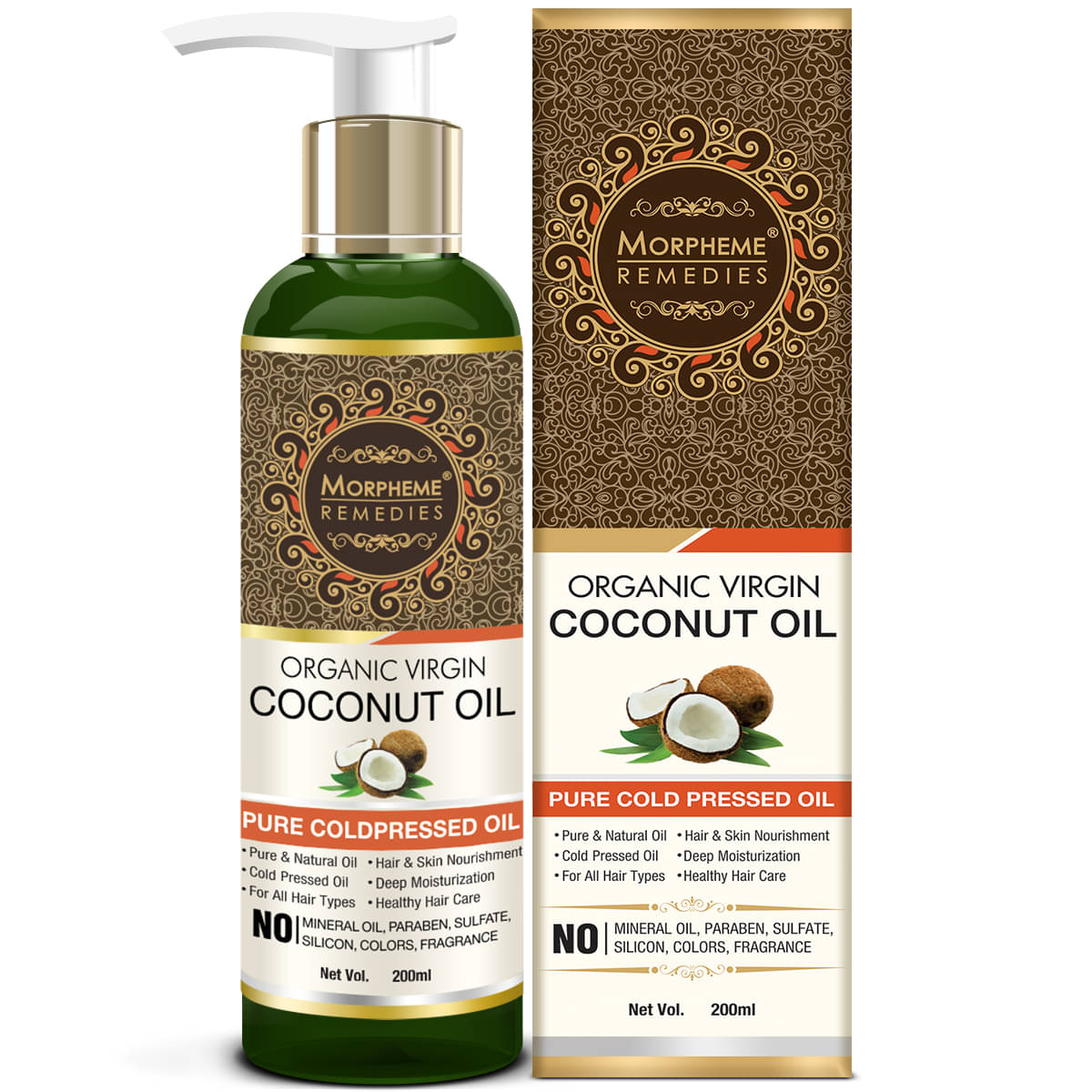 Morpheme Remedies Nourishment Coconut Oil 200 ml ( Pack of 1 ) Morpheme Remedies Nourishment Coconut Oil 200 ml ( Pack of 1 )