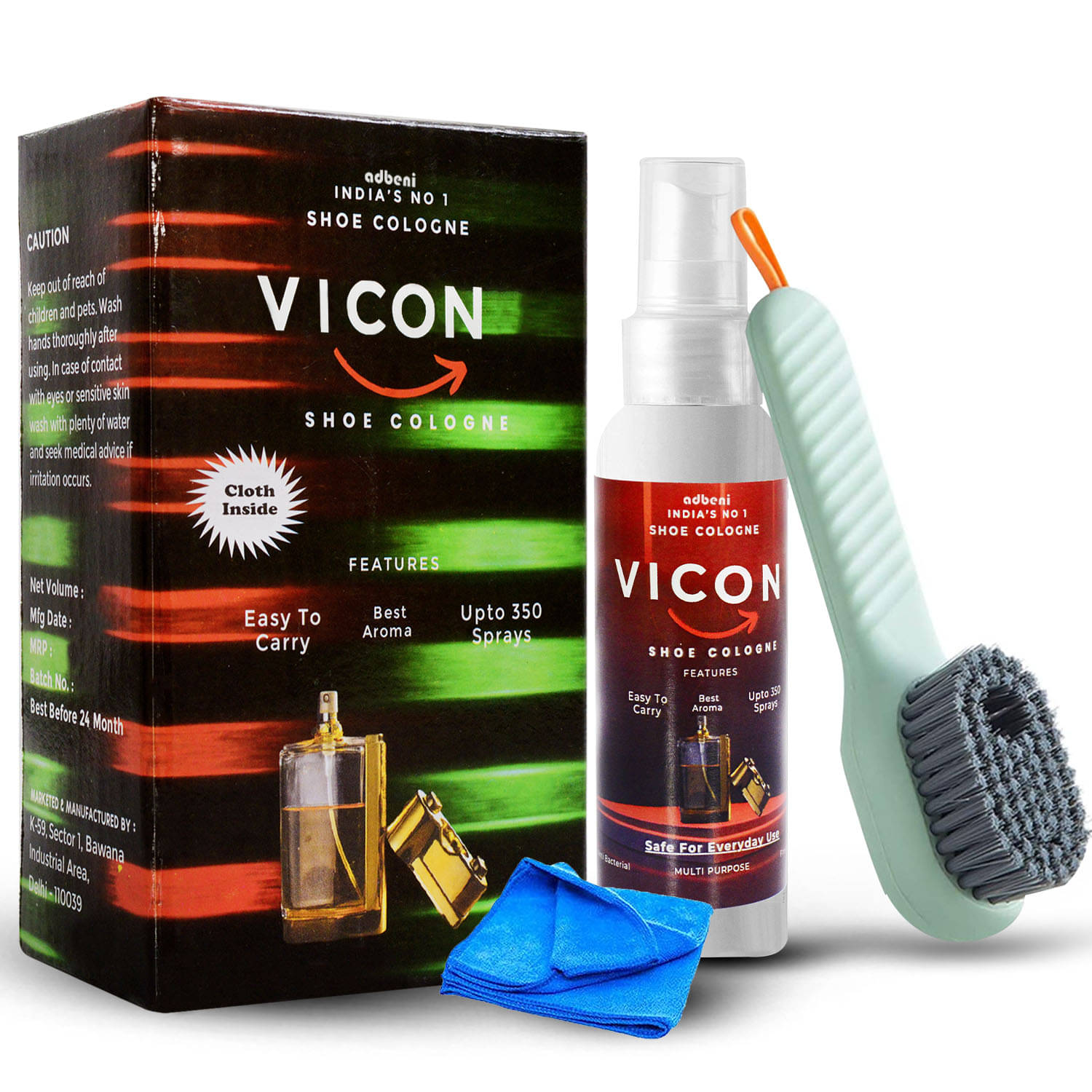     			Adbeni All Type Shoes Shoe Care Combo