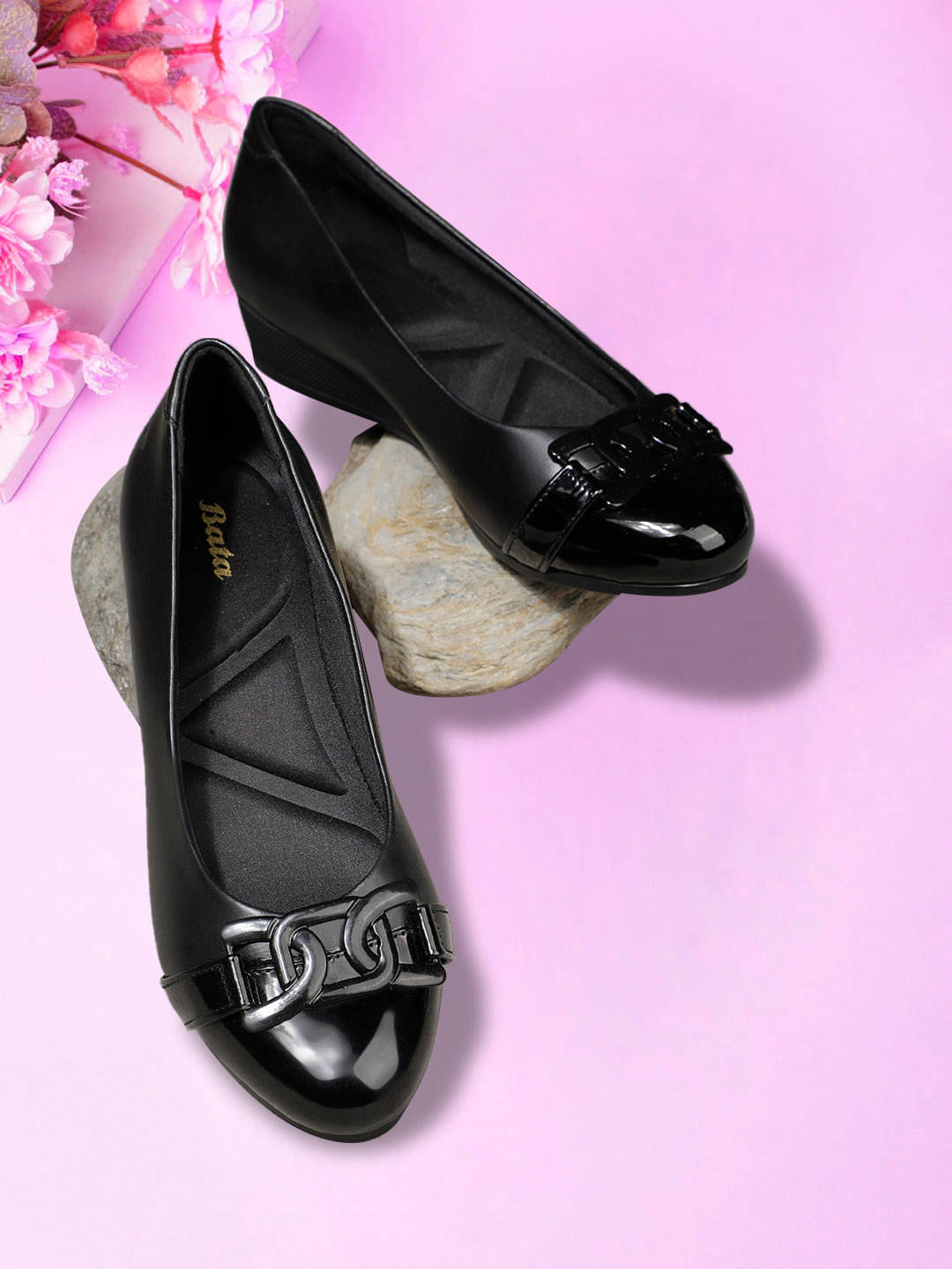 Bata Black Women's Pumps Heels Bata Black Women's Pumps Heels