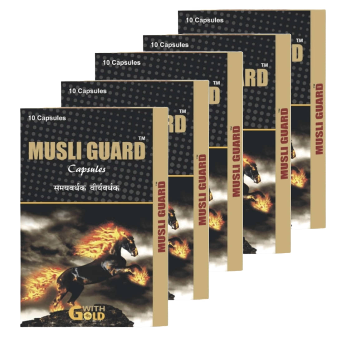 Musli Gurad Capsule 10 No.s (Pack of 5) Musli Gurad Capsule 10 No.s (Pack of 5)