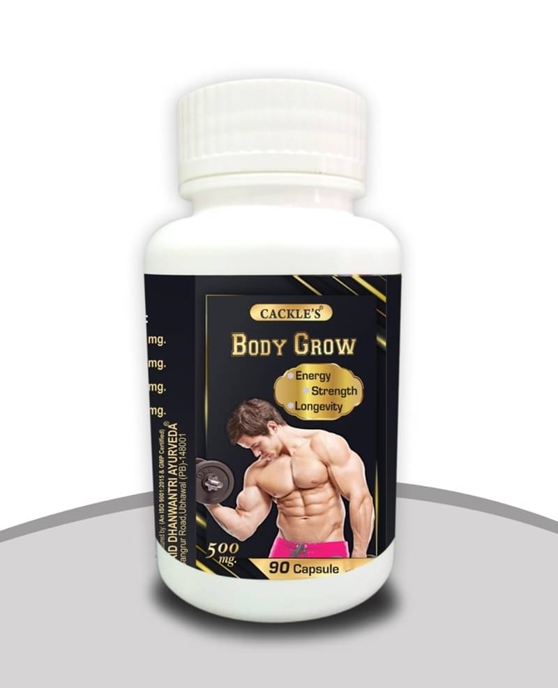 Cackle's Body Grow Capsule 90 No.s (Pack of 1) Cackle's Body Grow Capsule 90 No.s (Pack of 1)