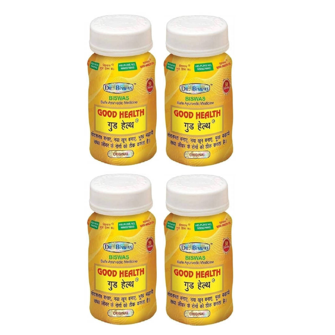 DR Biswas Good Health Capsule 50 No.s (Pack of 4) DR Biswas Good Health Capsule 50 No.s (Pack of 4)