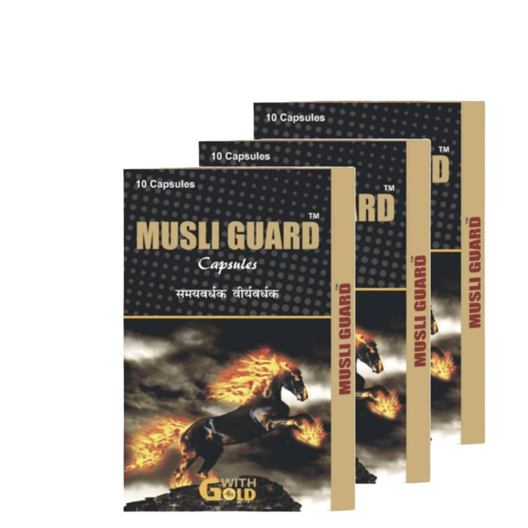     			Musli Guard Capsule 10 no.s (Pack of 3)