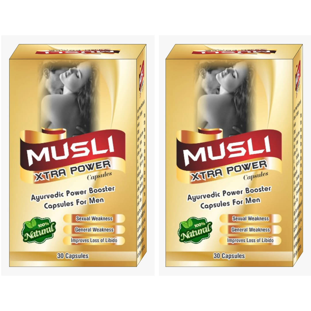 Cackle's Musli Xtra Power Herbal Capsule 30 No.s (Pack of 2) Cackle's Musli Xtra Power Herbal Capsule 30 No.s (Pack of 2)