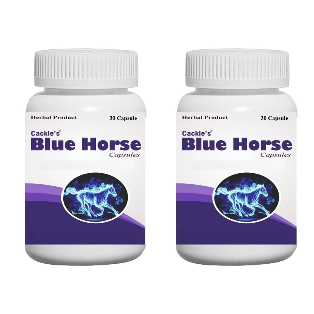     			Cackle's Blue Horse Capsule 30 no.s (Pack of 2)