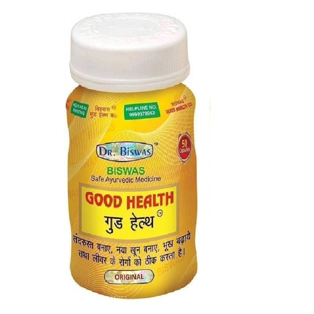 DR Biswas Good Health Capsule 50 No.s (Pack of 1) DR Biswas Good Health Capsule 50 No.s (Pack of 1)
