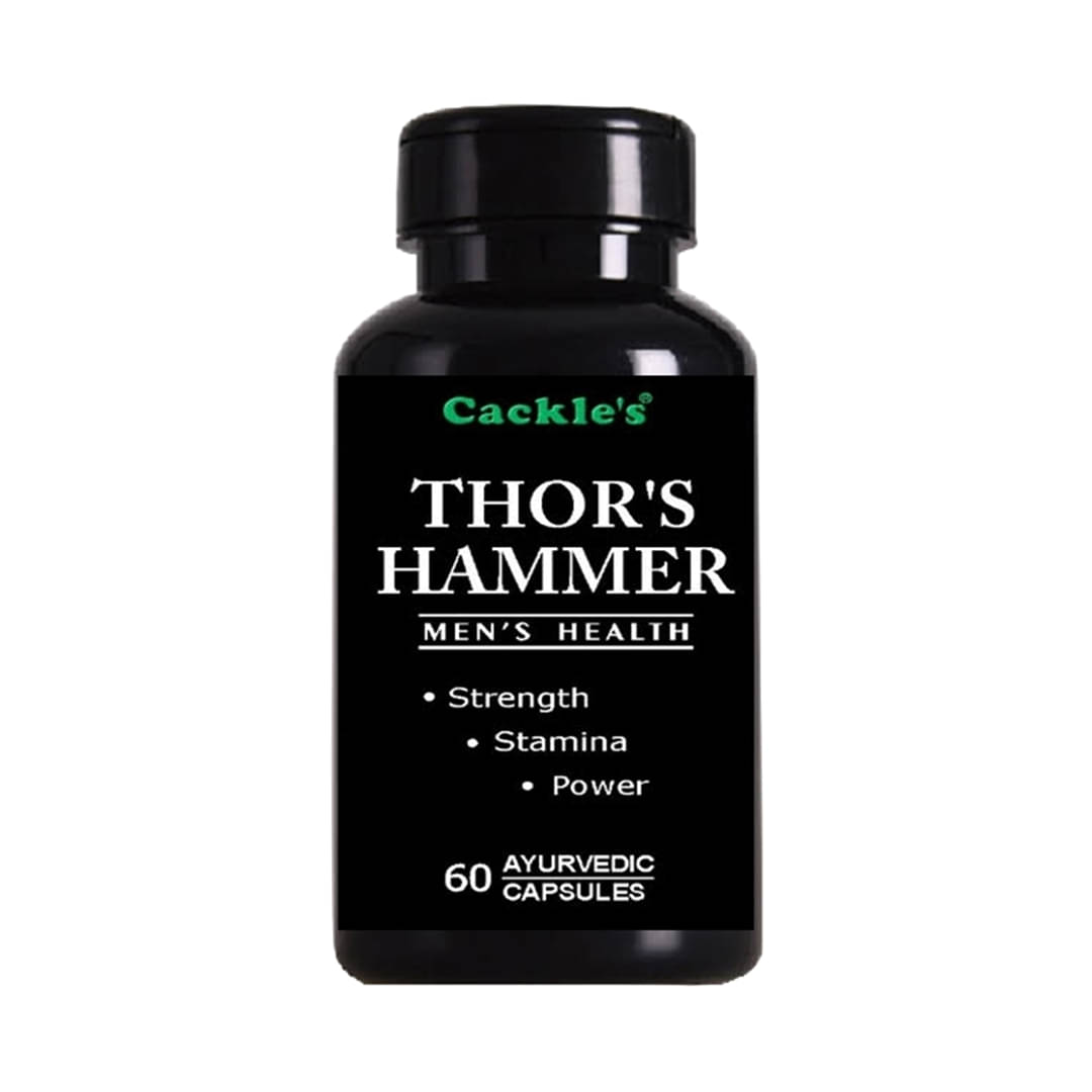     			Cackle's Thor's Hammer Capsule 60 No.s (Pack of 1)
