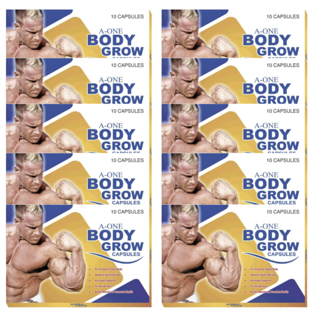 A one Body Grow Capsule 10 No.s (Pack of 10) A one Body Grow Capsule 10 No.s (Pack of 10)