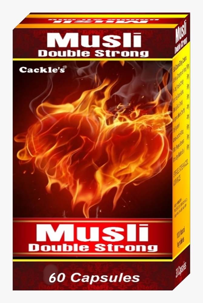 Cackle's Double Strong Musli Capsule 30 No.s (Pack of 1) Cackle's Double Strong Musli Capsule 30 No.s (Pack of 1)