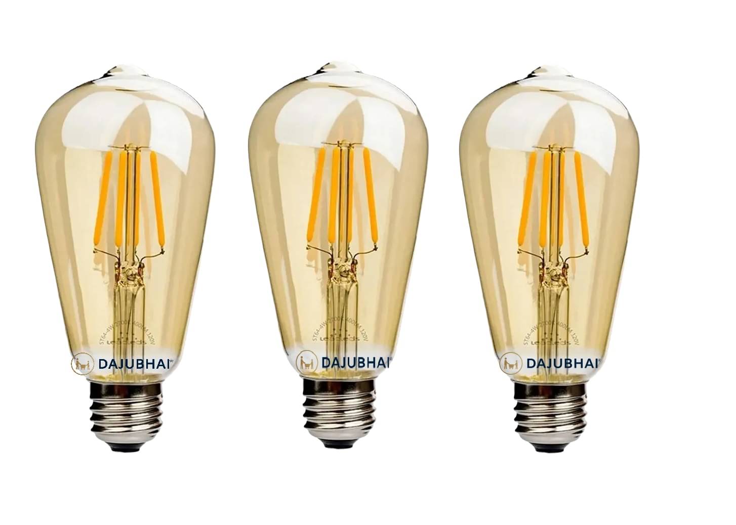     			DAJUBHAI 4W Cool Day Light LED Bulb ( Pack of 3 )