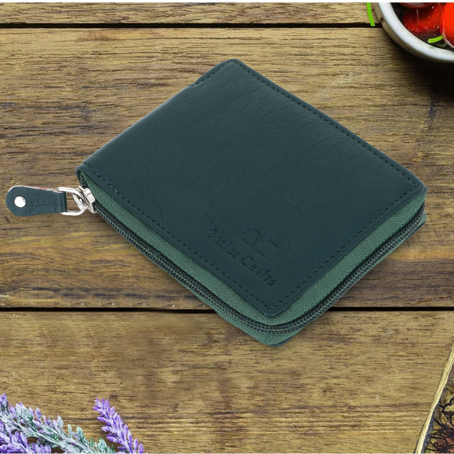 Dezire Crafts PU Printed Men's Regular Wallet With 4 Slots For Card ( Green , Pack of 1 ) - Handbags | Buy online on ZillyBuy